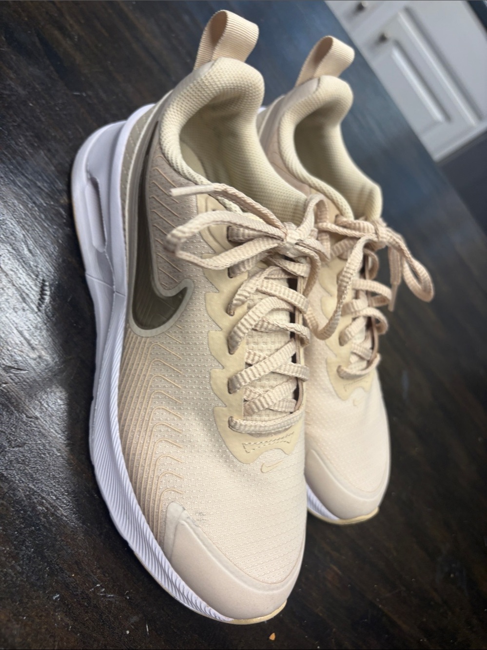 Nike Women’s Running Sneakers in Beige and Cream